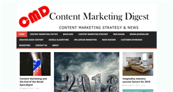 Desktop Screenshot of contentmarketingdigest.com